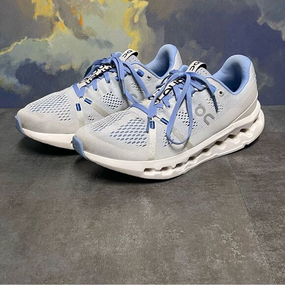 On Cloudsurfer Heather/White Women's Running Shoes Size 8.5 - Picture 3 of 16